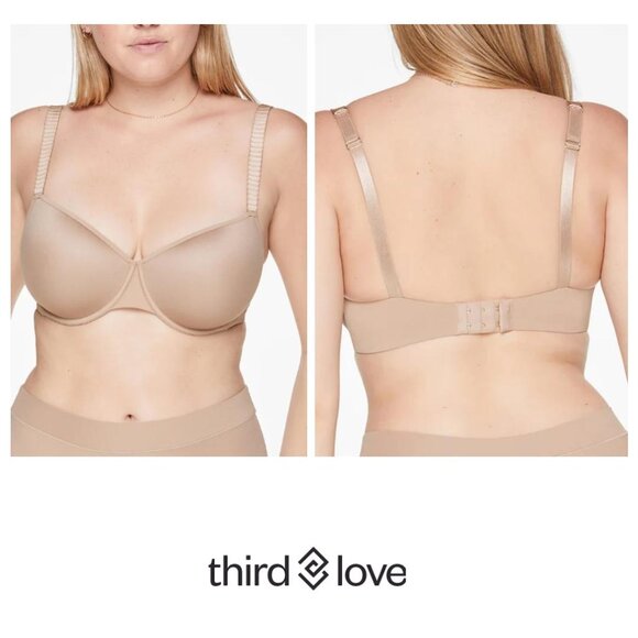 THIRDLOVE 24/7 Classic T-Shirt Bra Taupe O-39, O-40